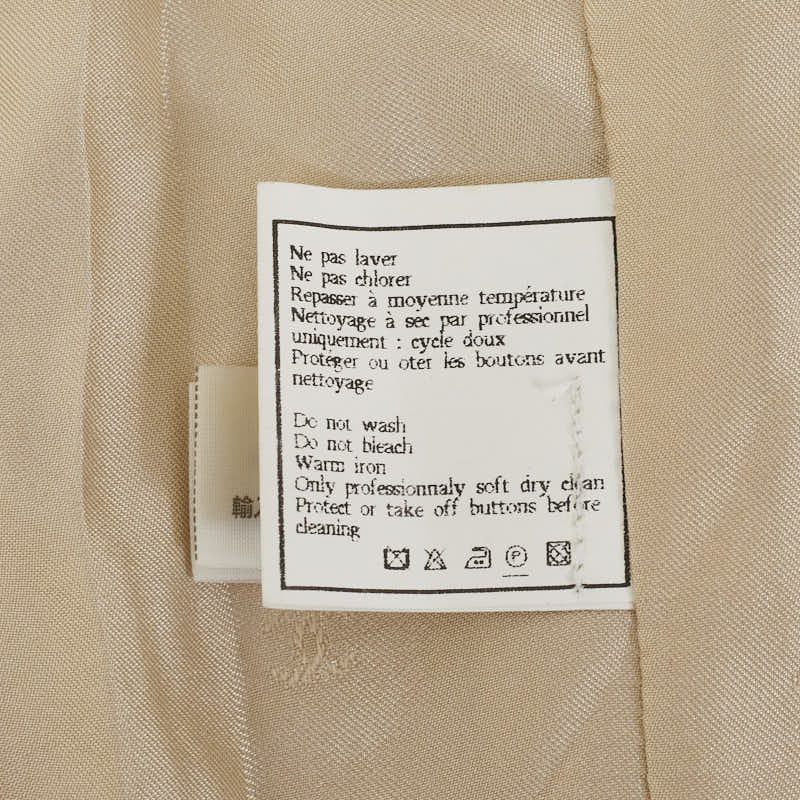 Top Quality Chanel Top Quality Chanel P07548V05526 Terrated Jacket Wool Beige