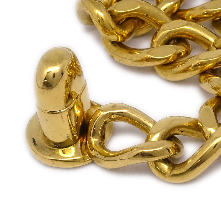 Top Quality Chanel Turnlock Chain Bracelet Gold 97P