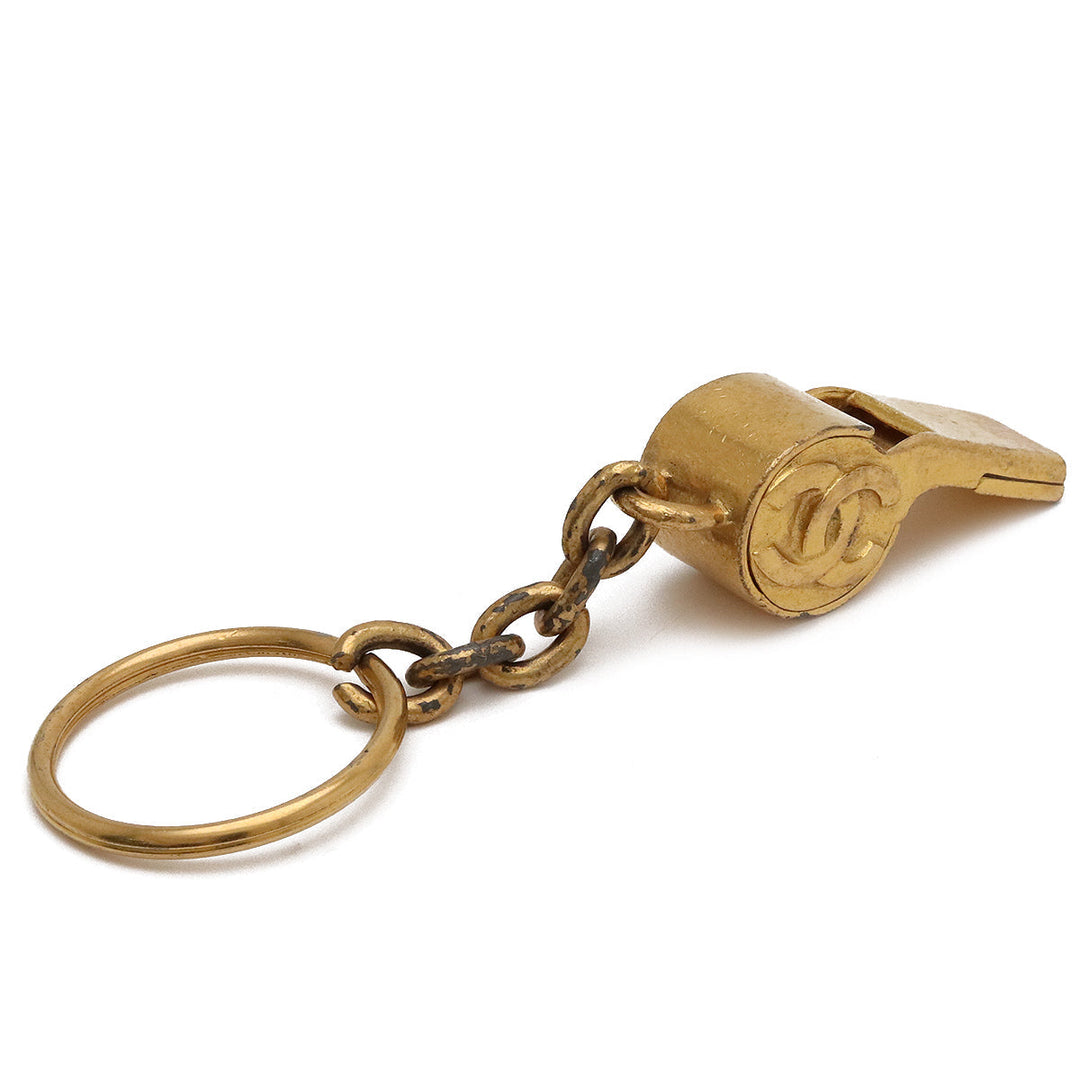 Top Quality Chanel Top Quality Chanel Whistle Fleece Cocomark CC Mark Vintage Keyling Keyholder Bag Cham GP Goldmake 95A