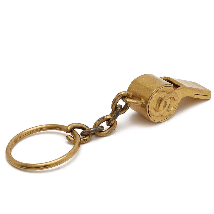 Top Quality Chanel Top Quality Chanel Whistle Fleece Cocomark CC Mark Vintage Keyling Keyholder Bag Cham GP Goldmake 95A