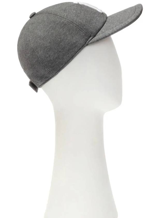 Burberry Monogram Jersey Ball Cap Grey