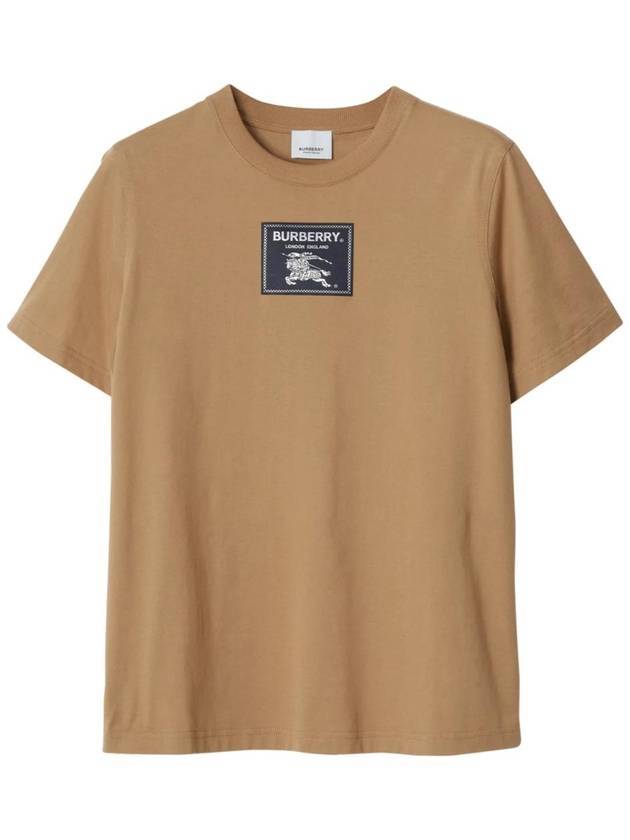 Burberry WoMen's Prorsum Label Cotton Short Sleeve T-Shirt Camel