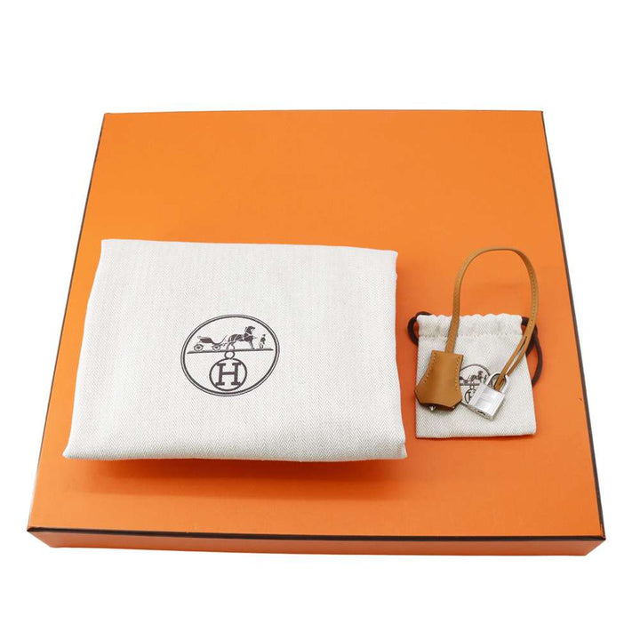 HERMES Birkin Frey Frey Sesame Twill Ash Swift Leather Size 35