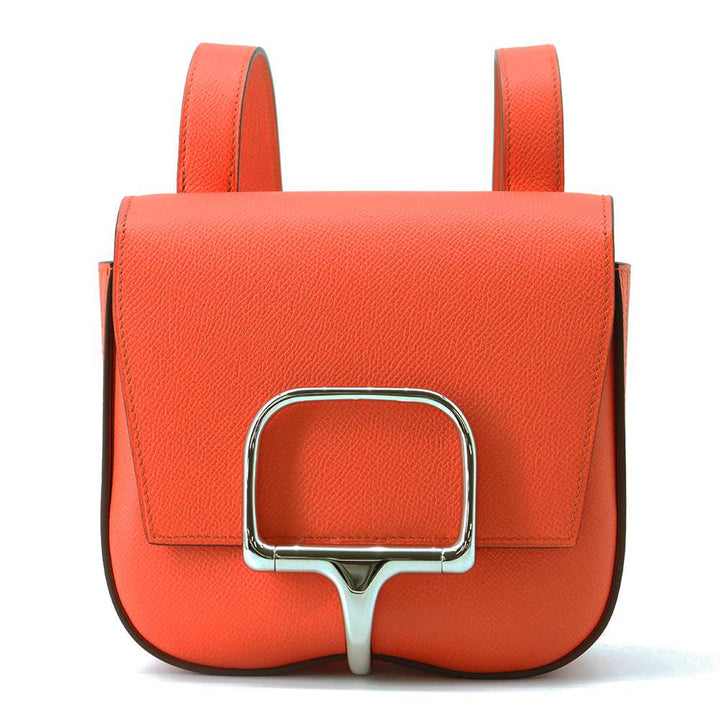 HERMES Della Cavaleria Rose texas Epsom Size Mini