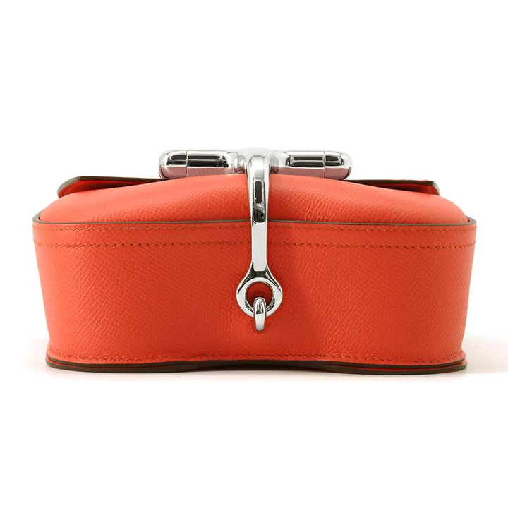 HERMES Della Cavaleria Rose texas Epsom Size Mini