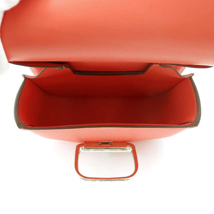 HERMES Della Cavaleria Rose texas Epsom Size Mini