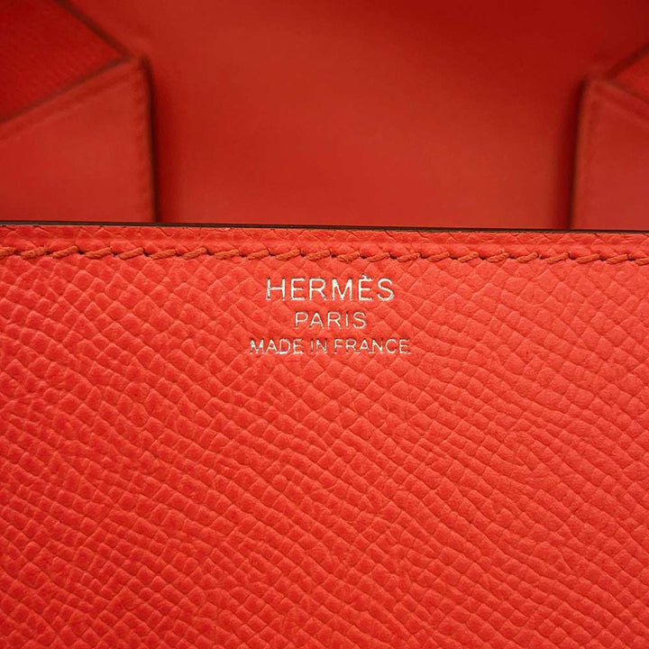 HERMES Della Cavaleria Rose texas Epsom Size Mini