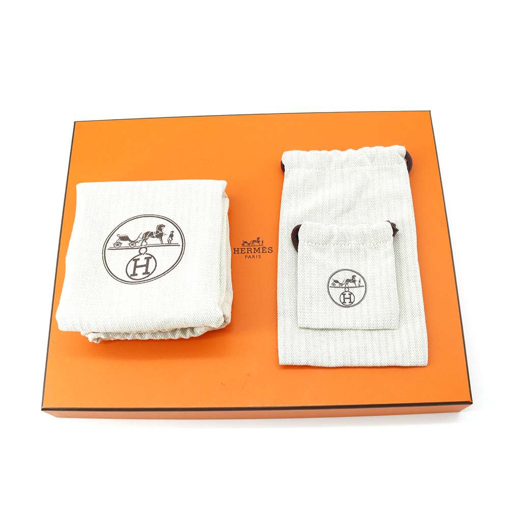 HERMES Della Cavaleria Rose texas Epsom Size Mini