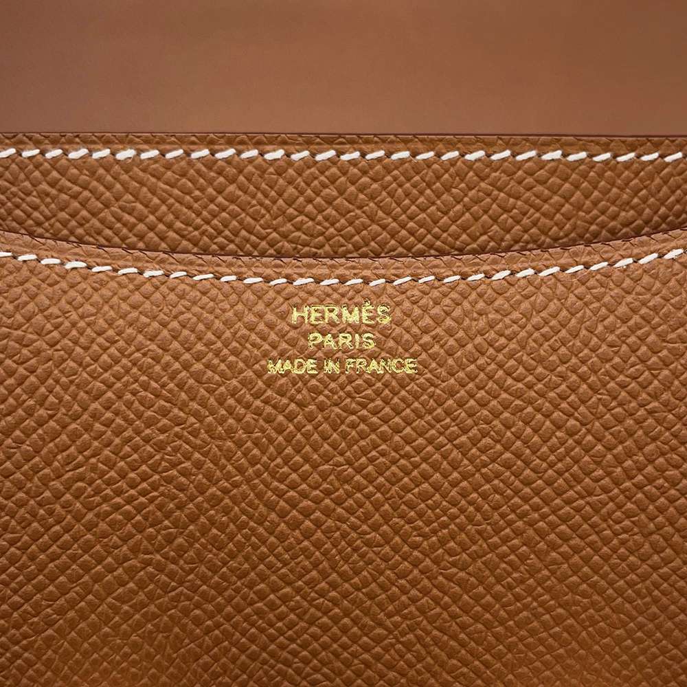 HERMES Constance3 Miroir Gold Epsom Size Mini
