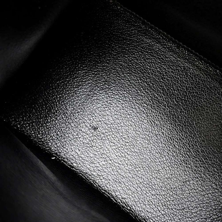 HERMES Mini Kelly Black Box Calf Leather Size 20
