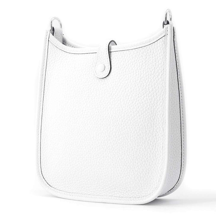 HERMES Evelyne New White Taurillon Clemence Size TPM