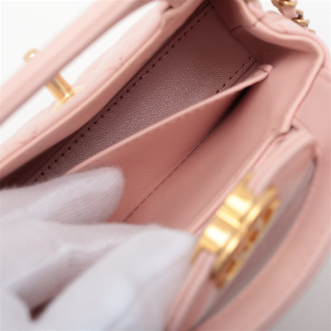 Top Quality Chanel Lambskin  Chain Shoulder Bag Pink G  AP3435