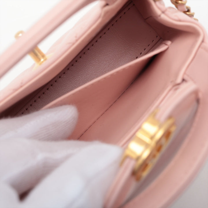 Top Quality Chanel Lambskin  Chain Shoulder Bag Pink G  AP3435