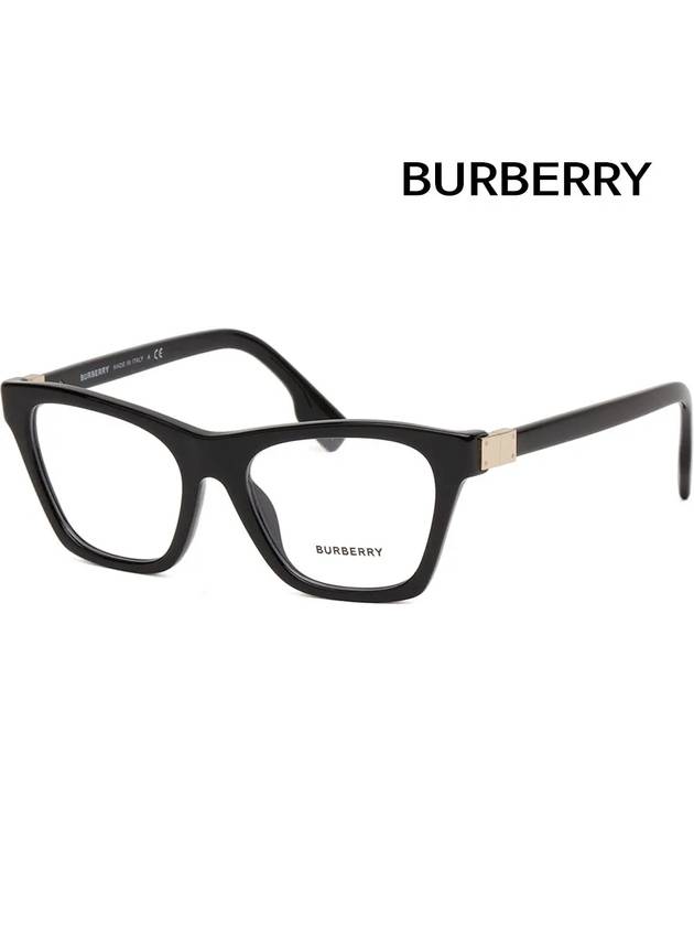 Burberry Eyewear Demo Square Eyeglasses Black