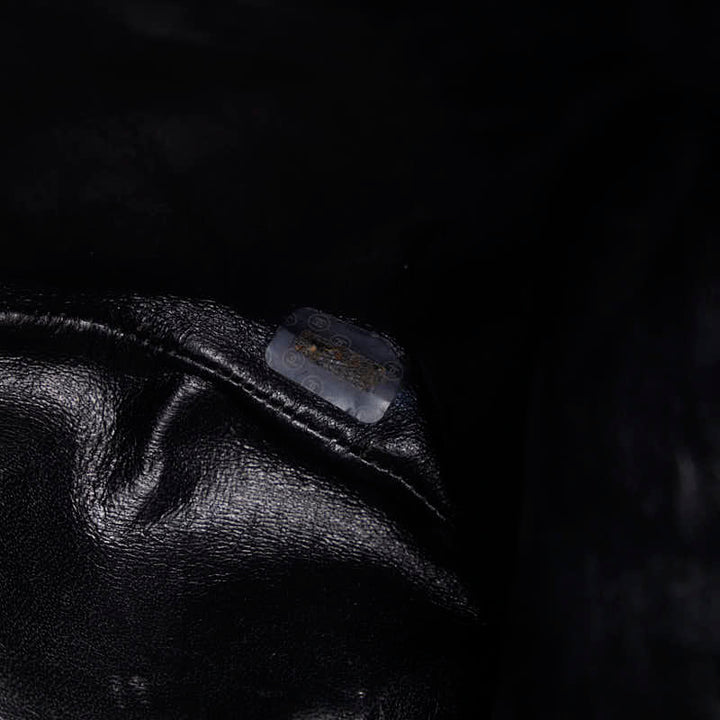 Top Quality Chanel Vintage Backpack in Lambskin Leather Black Quilted