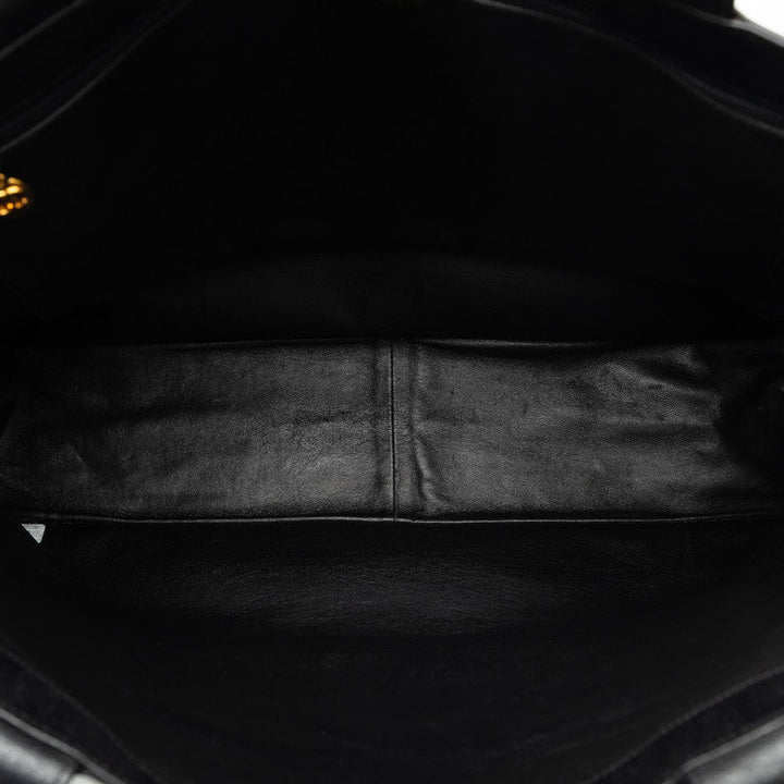 Top Quality Chanel Coco Handbag Tote Bag Unclear Black Leather  CHANEL