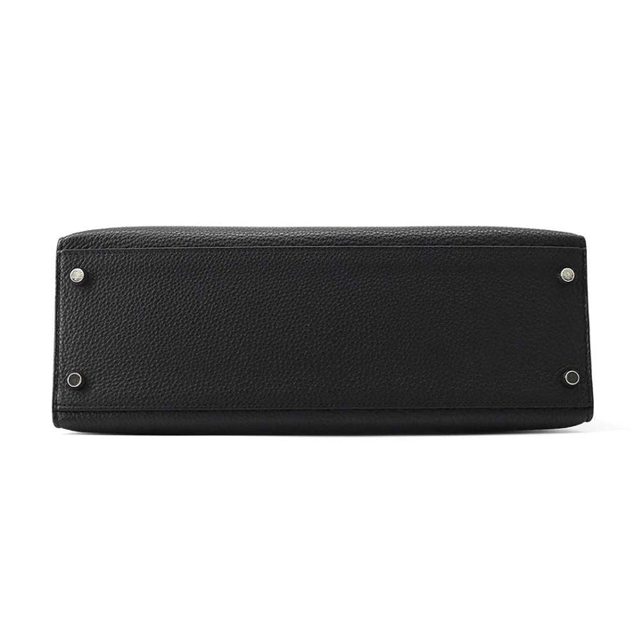HERMES Kelly Sellier Black Togo Leather Size 32
