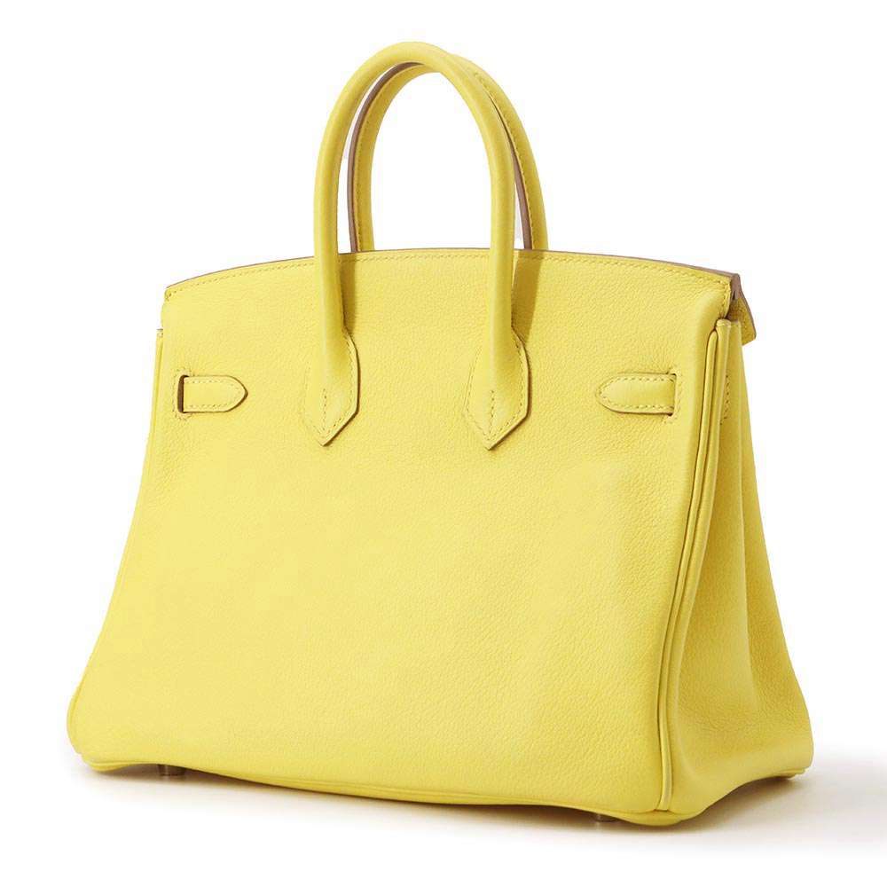 Hermes Birkin Verso Lime/Blue Blue Taurillon Novillo Size 25