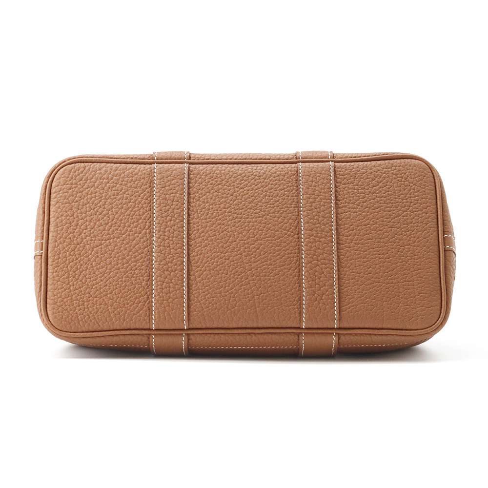 Hermes Garden Party Gold Negonda Leather Size TPM