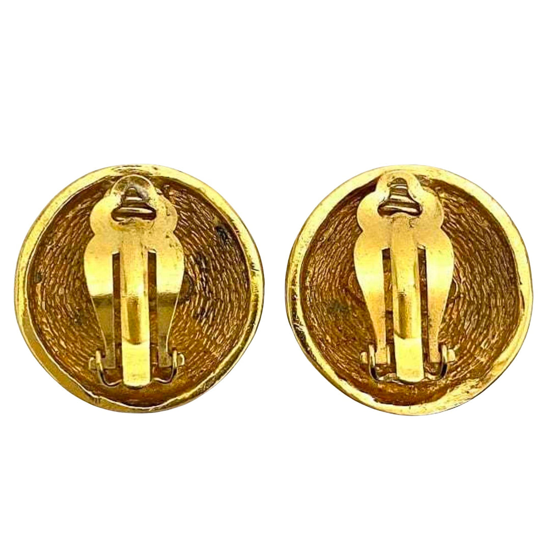 Chanel boucles d'oreilles Earrings