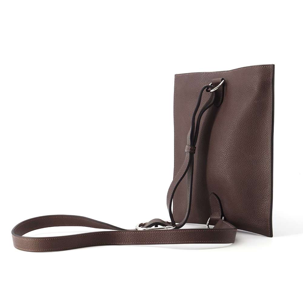 Hermes Potential Plus Ebene Barenia Leather Fauve