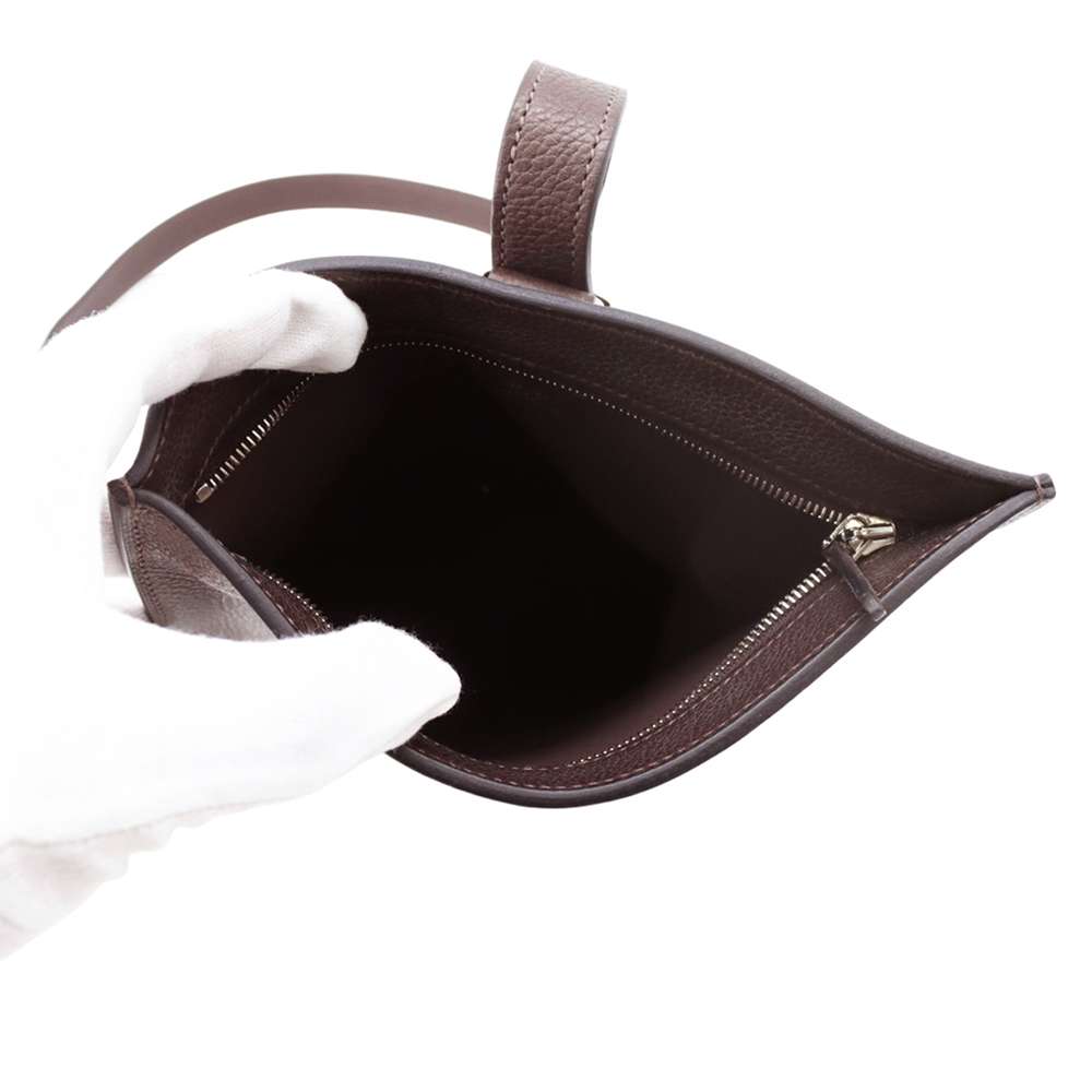 Hermes Potential Plus Ebene Barenia Leather Fauve