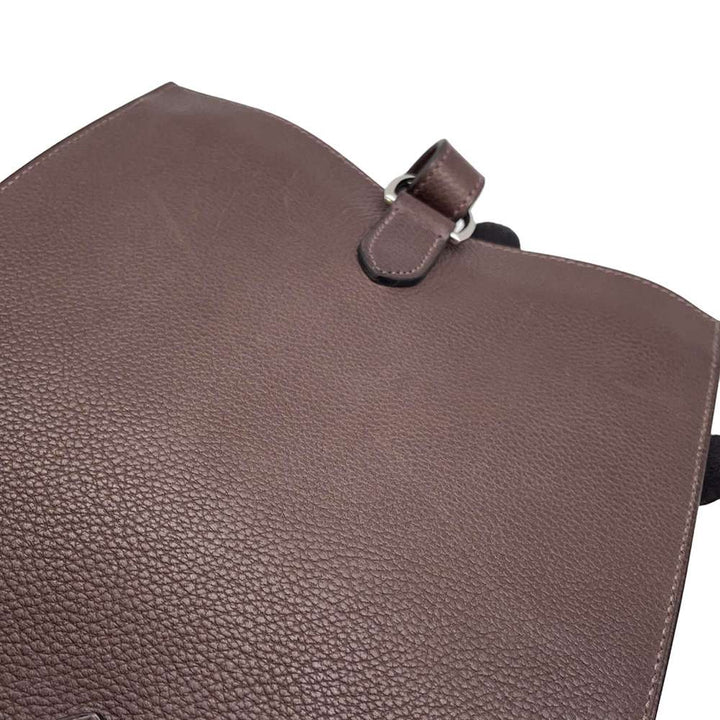 Hermes Potential Plus Ebene Barenia Leather Fauve