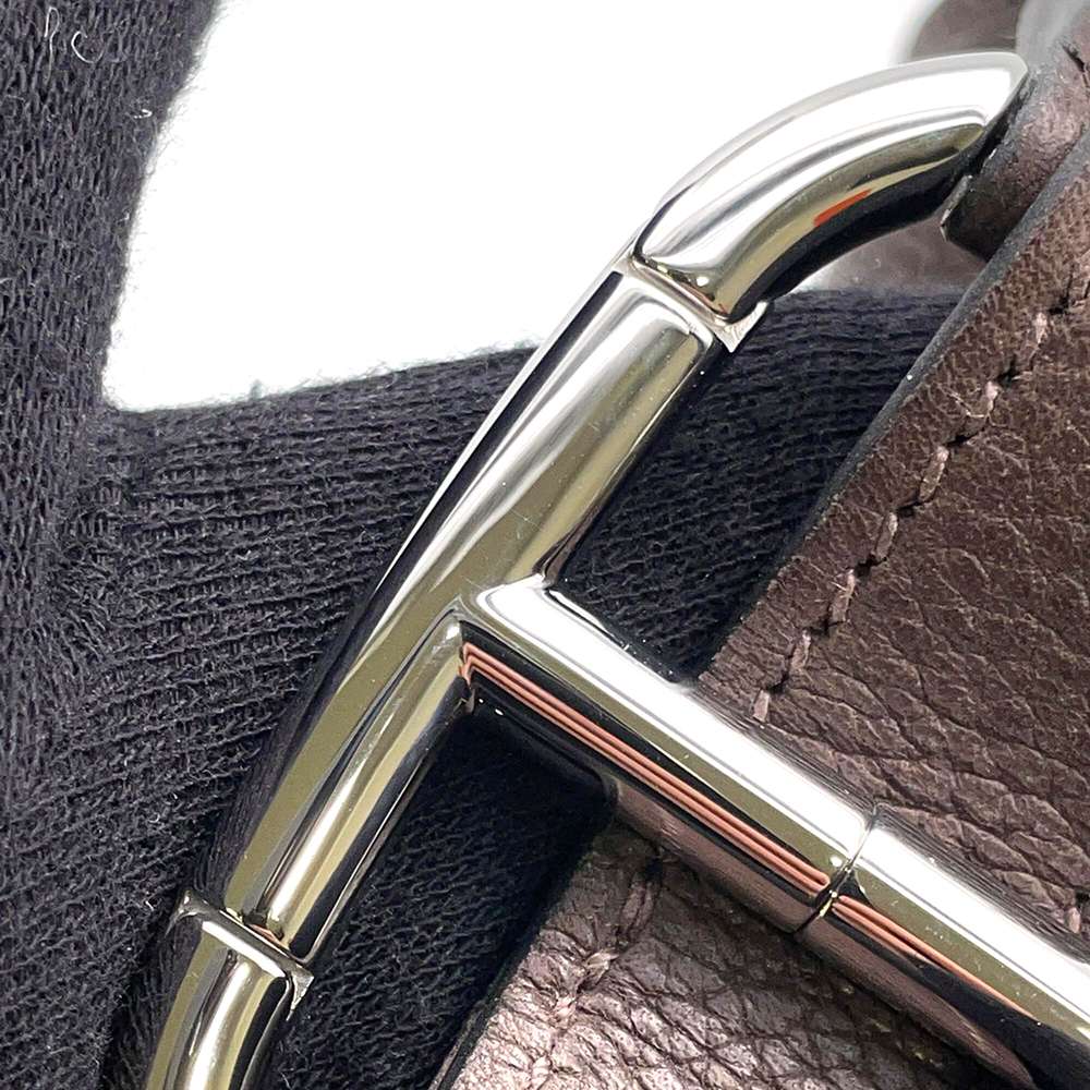 Hermes Potential Plus Ebene Barenia Leather Fauve