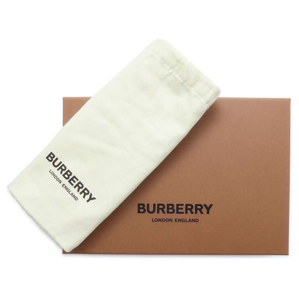 BURBERRY Roller ChainShoulder Bag Black 8066176 Leather