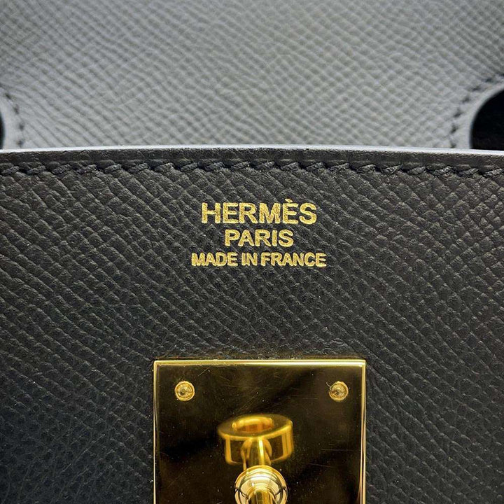 HERMES Birkin Black Epsom Size 30