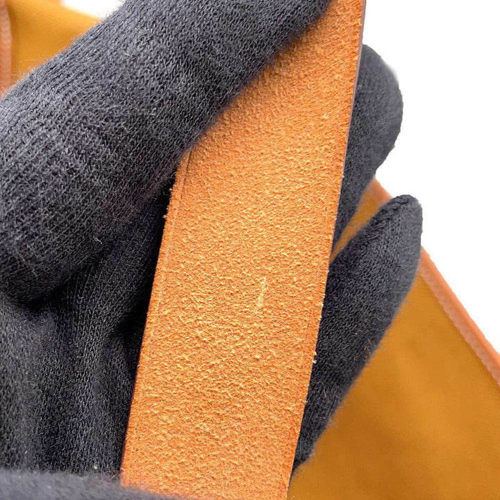 HERMES Etriviere Fauve/Desert Towargoelan Swift Leather Vache Hunter Leather Size 35