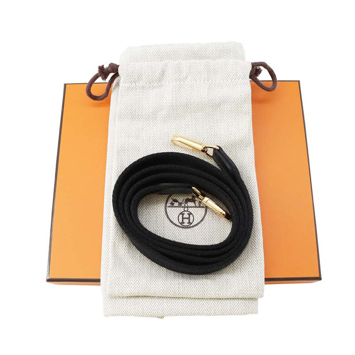 HERMES Evelyne Black Taurillon Clemence Size TPM