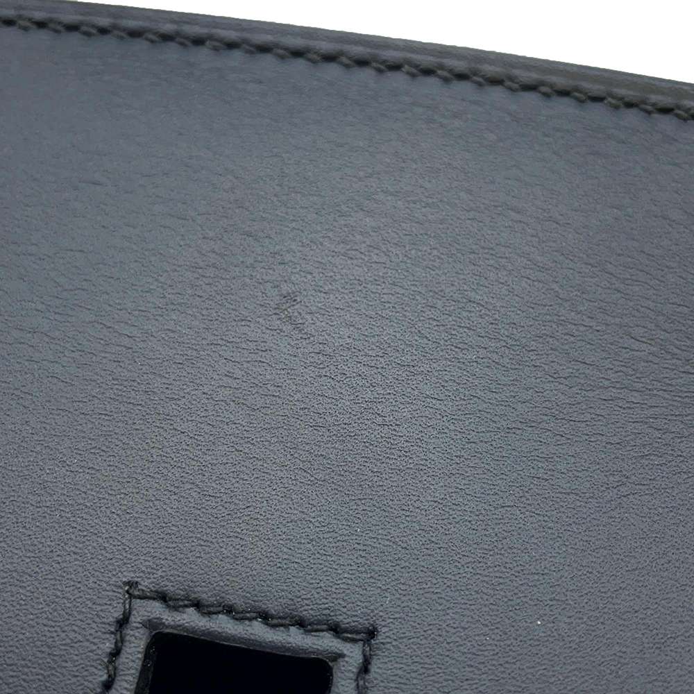 Hermes Birkin Touch Blue Encre/Blue Obscure/Blue Zelage Togo Leather Sombrero Leather Size 30