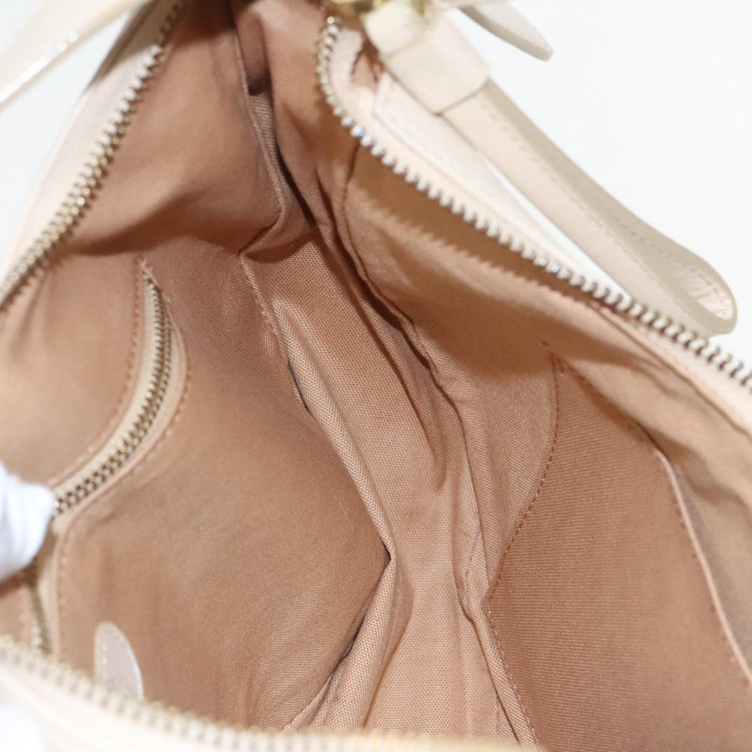 Chloe Shoulder Bag Leather Beige 95531