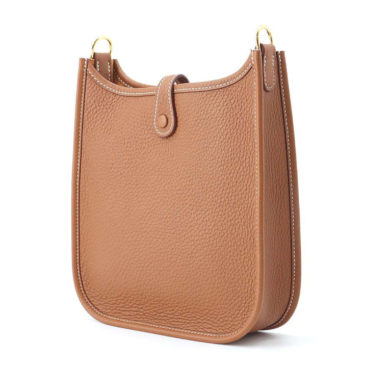 HERMES Evelyne Gold Taurillon Clemence Size TPM