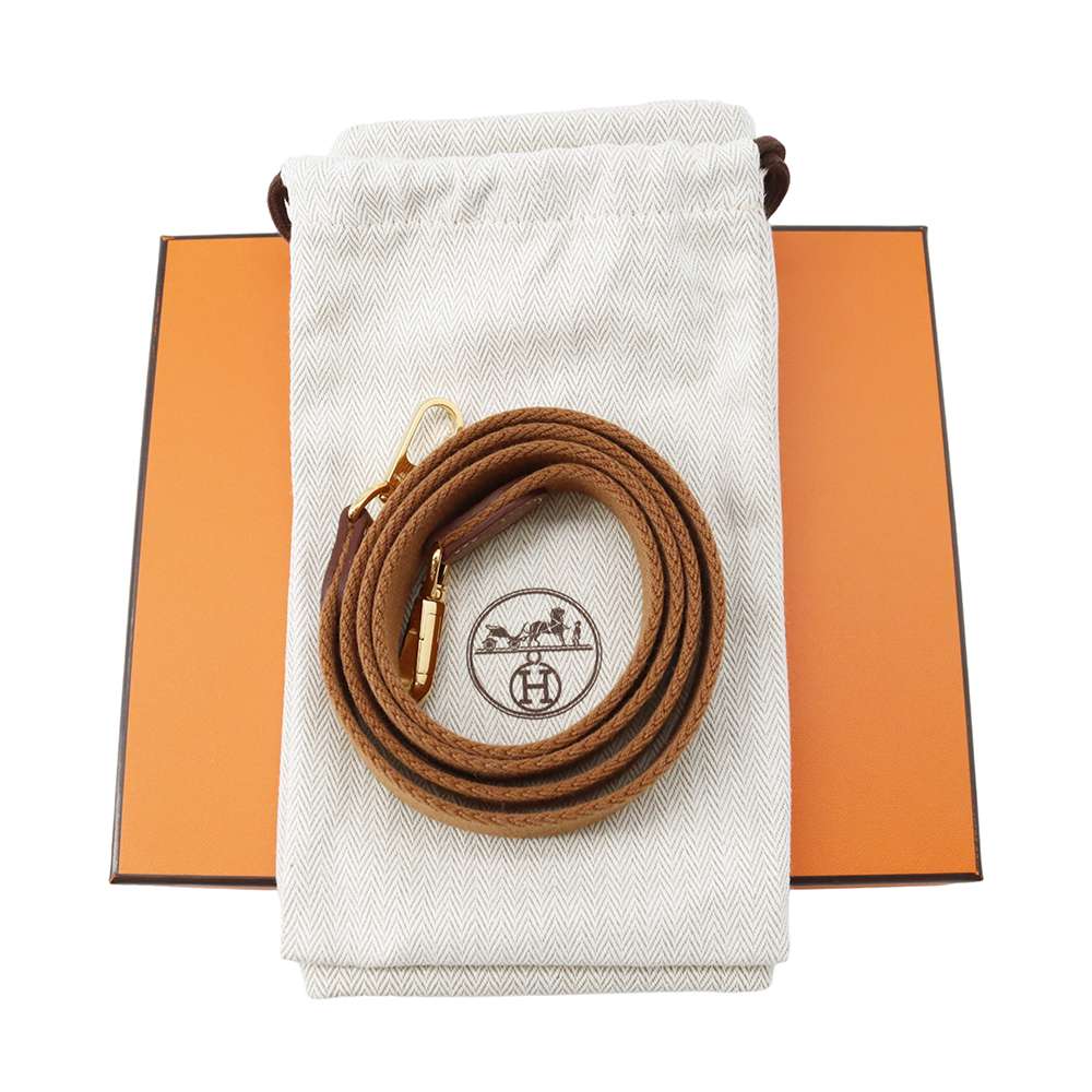 HERMES Evelyne Gold Taurillon Clemence Size TPM