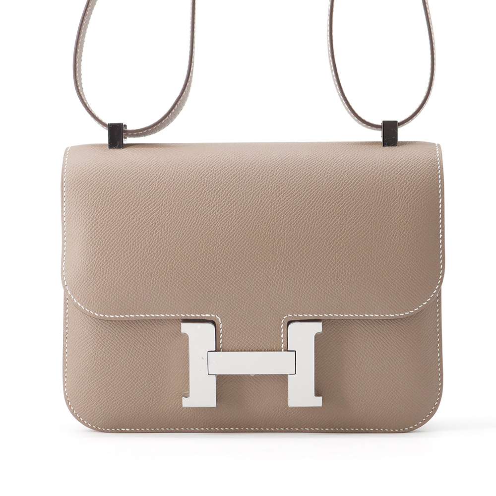HERMES Constance Miroir Etoupe Epsom Size 24