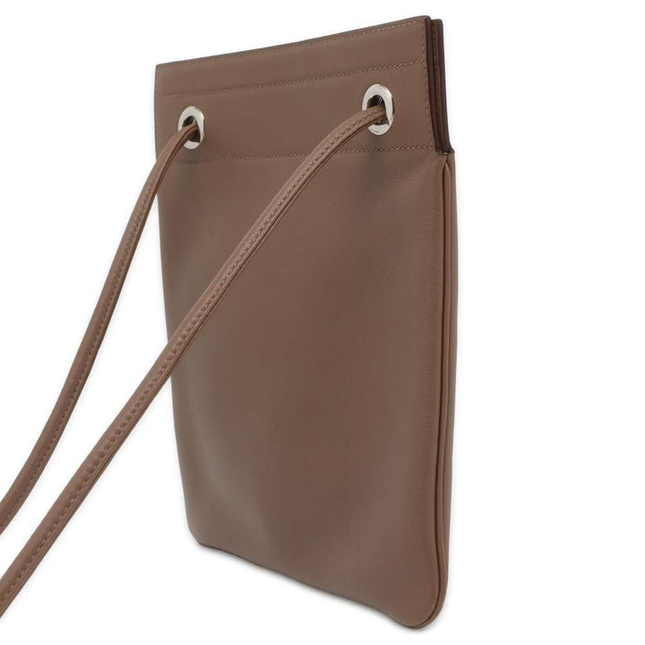 HERMES Sack Aline Etoupe Swift Leather Size Mini