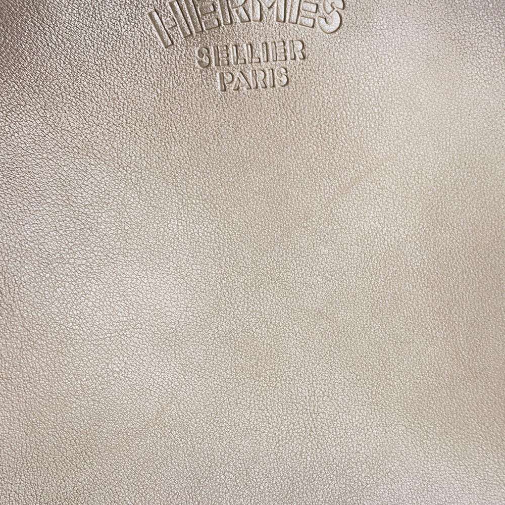 HERMES Sack Aline Etoupe Swift Leather Size Mini