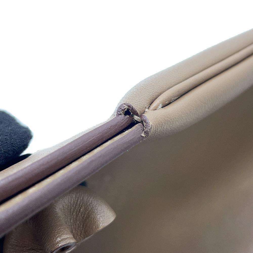 HERMES Sack Aline Etoupe Swift Leather Size Mini