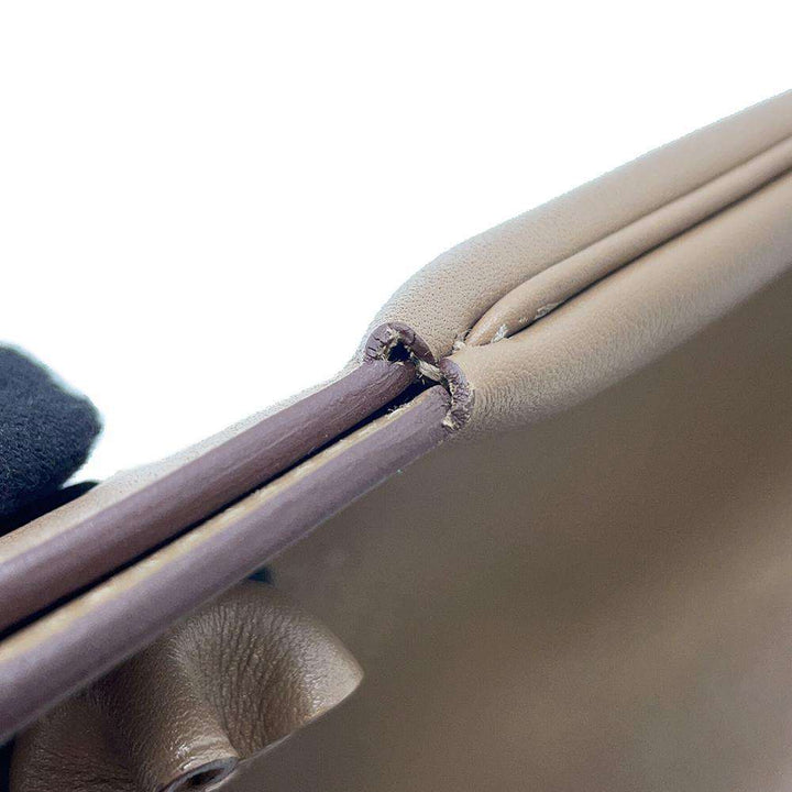 HERMES Sack Aline Etoupe Swift Leather Size Mini