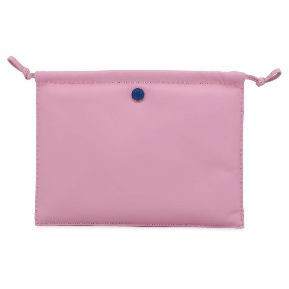 HERMES Pillow Pouch Mauve Sylvestre Lambskin
