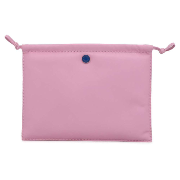 HERMES Pillow Pouch Mauve Sylvestre Lambskin
