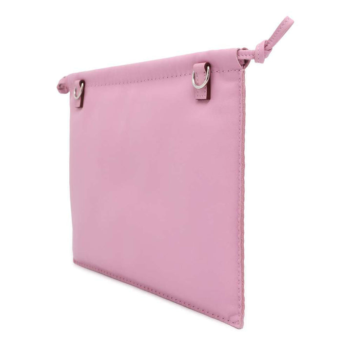 HERMES Pillow Pouch Mauve Sylvestre Lambskin