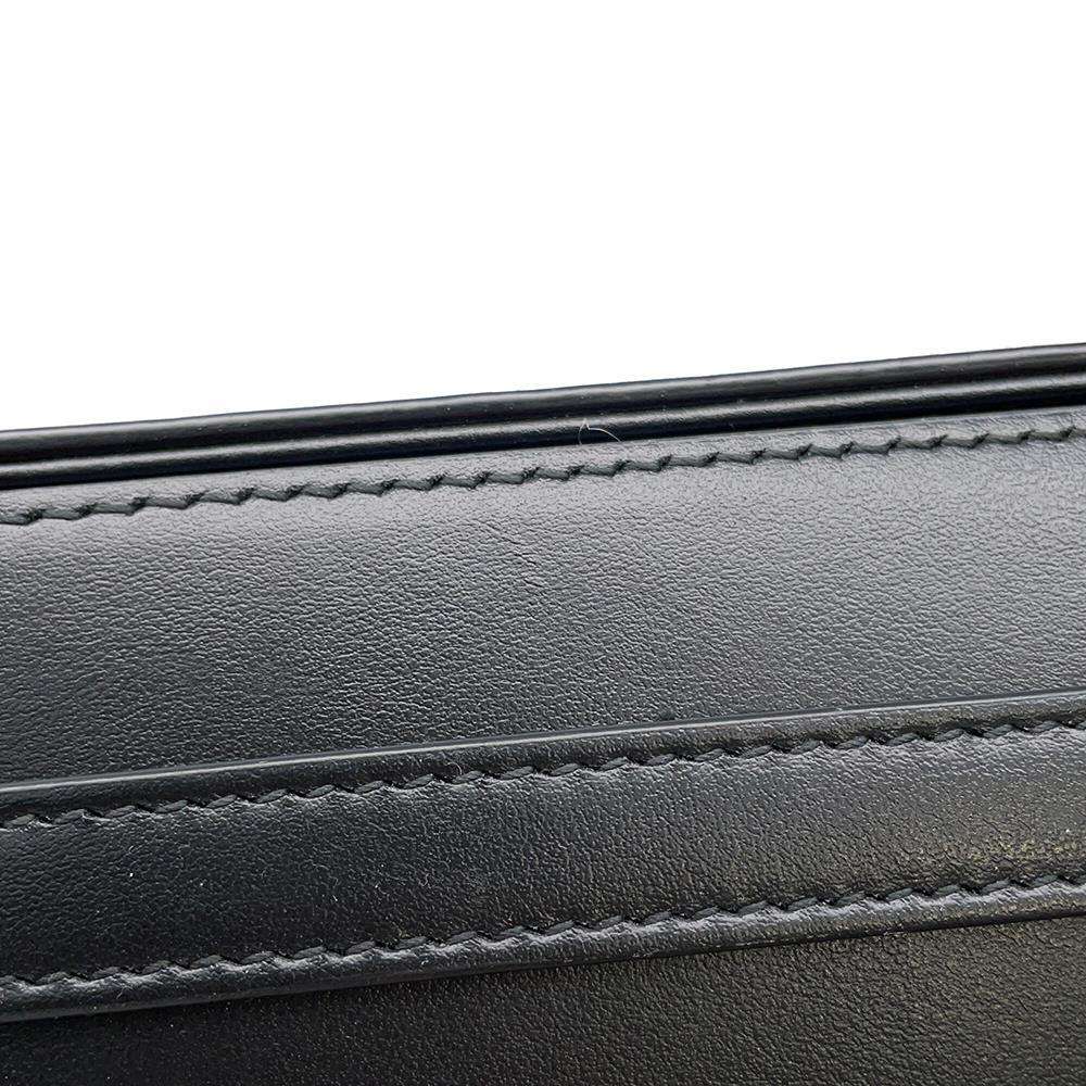 BURBERRY Shoulder Bag Black Leather