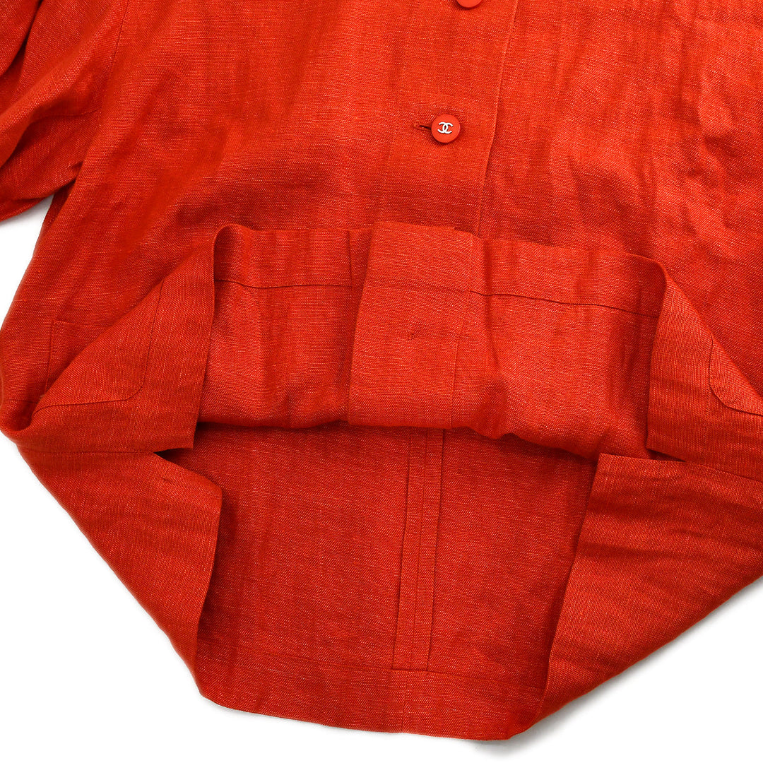 Top Quality Chanel Shirt Blouse Red