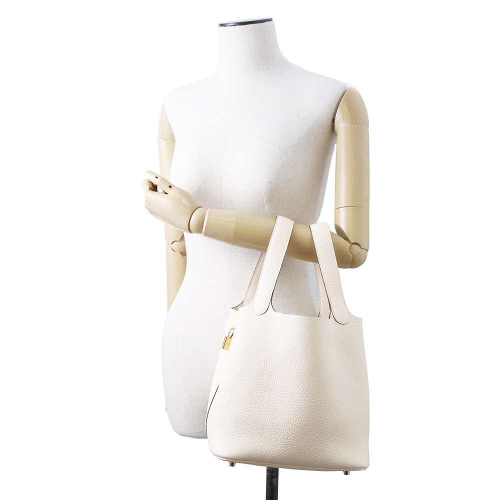 Hermes Picotin Lock Nata Taurillon Clemence Size MM