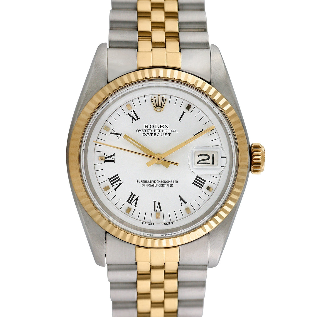 Rolex Men's Two-tone  Datejust, oyster perpetual, item #52