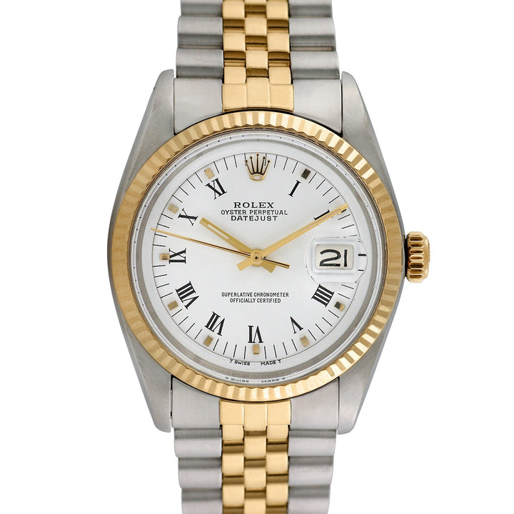 Rolex Men's Two-tone  Datejust, oyster perpetual, item #52