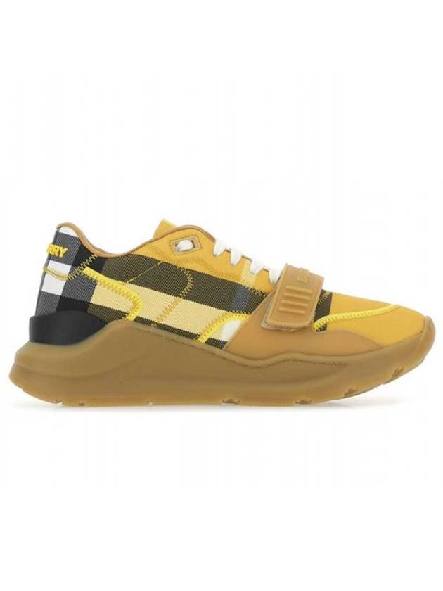 Top Quality Burberry Vintage Check Ramsey Low Top Sneakers Yellow